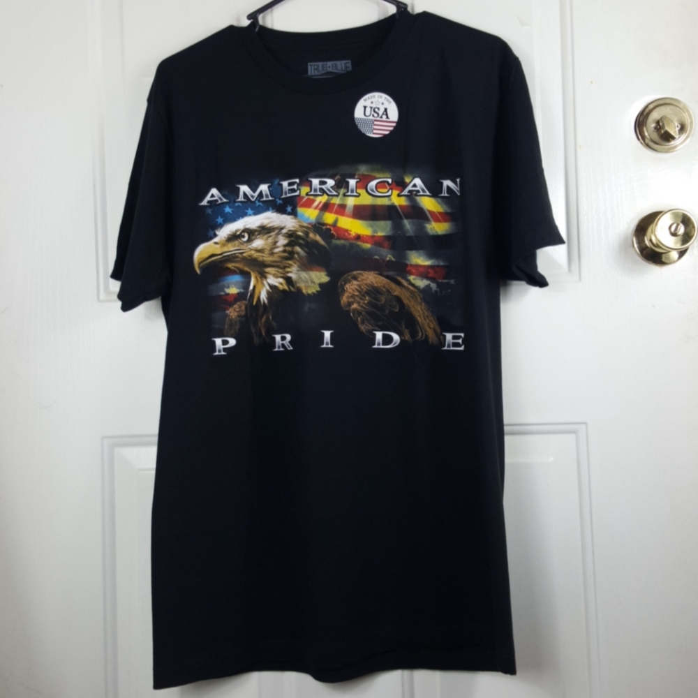 True Blue Patriotic Tee Shirt NWT
